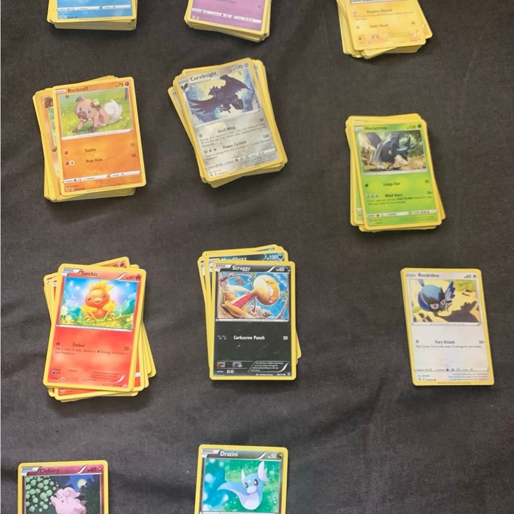 Pokemon Trading Card Collection - Multicolor and binder w sleeve